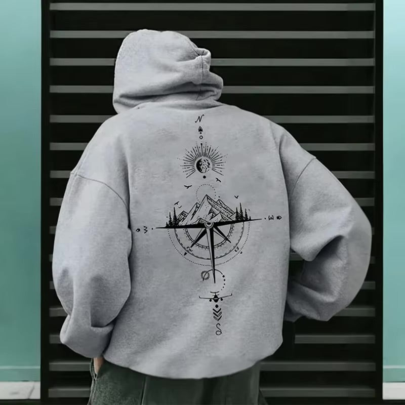 Vintage Compass Hoodie