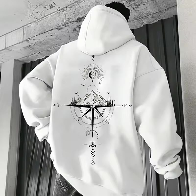 Vintage Compass Hoodie