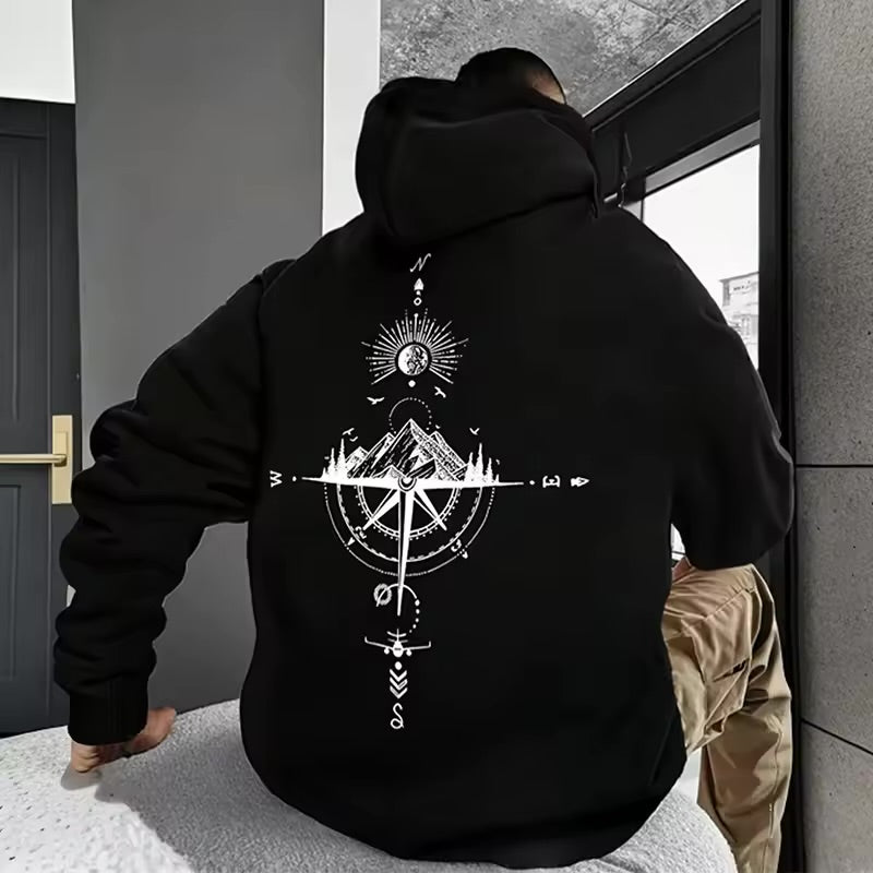 Vintage Compass Hoodie